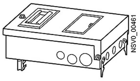 BD2-AK2M2/A323 ABGANGSKASTEN