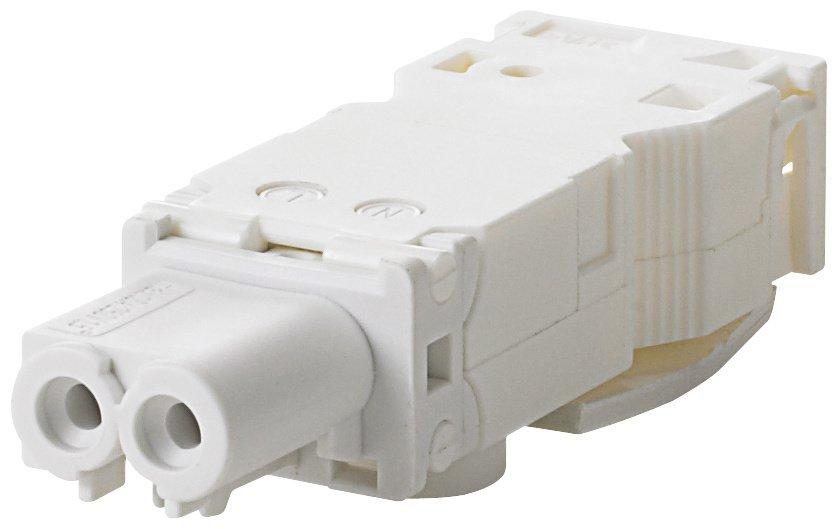 Zubehör Leuchte LED 025 AC-Buchse für Eingangsseite weiß
