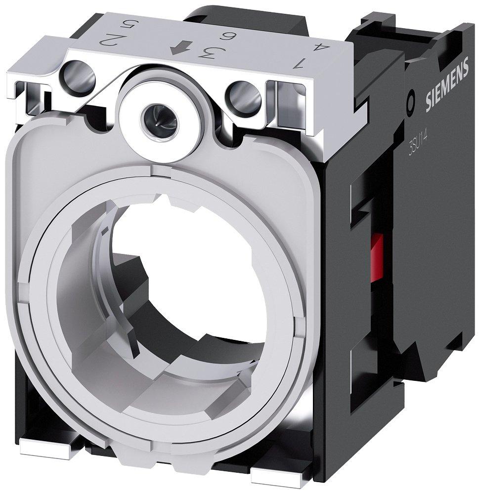 Halter für 3 Module Metall 1Ö Schraubanschluss