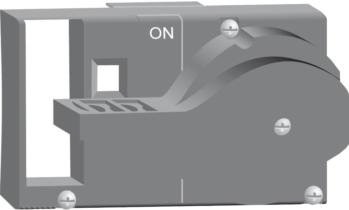 Drehgriff für NG125 3P/4P Griff schwarz