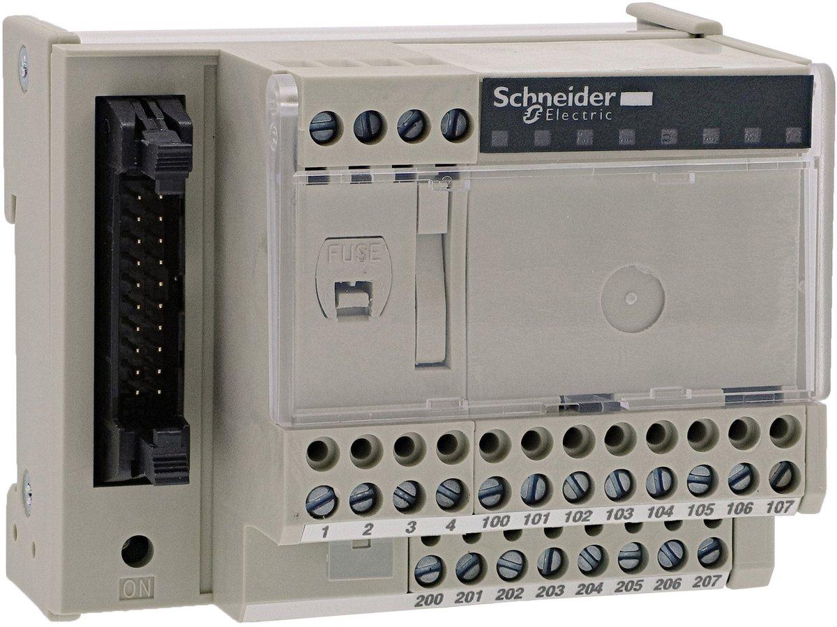 Passiv. Anschlussklemmenblock ABE7 8 Eingänge oder Ausgänge LED