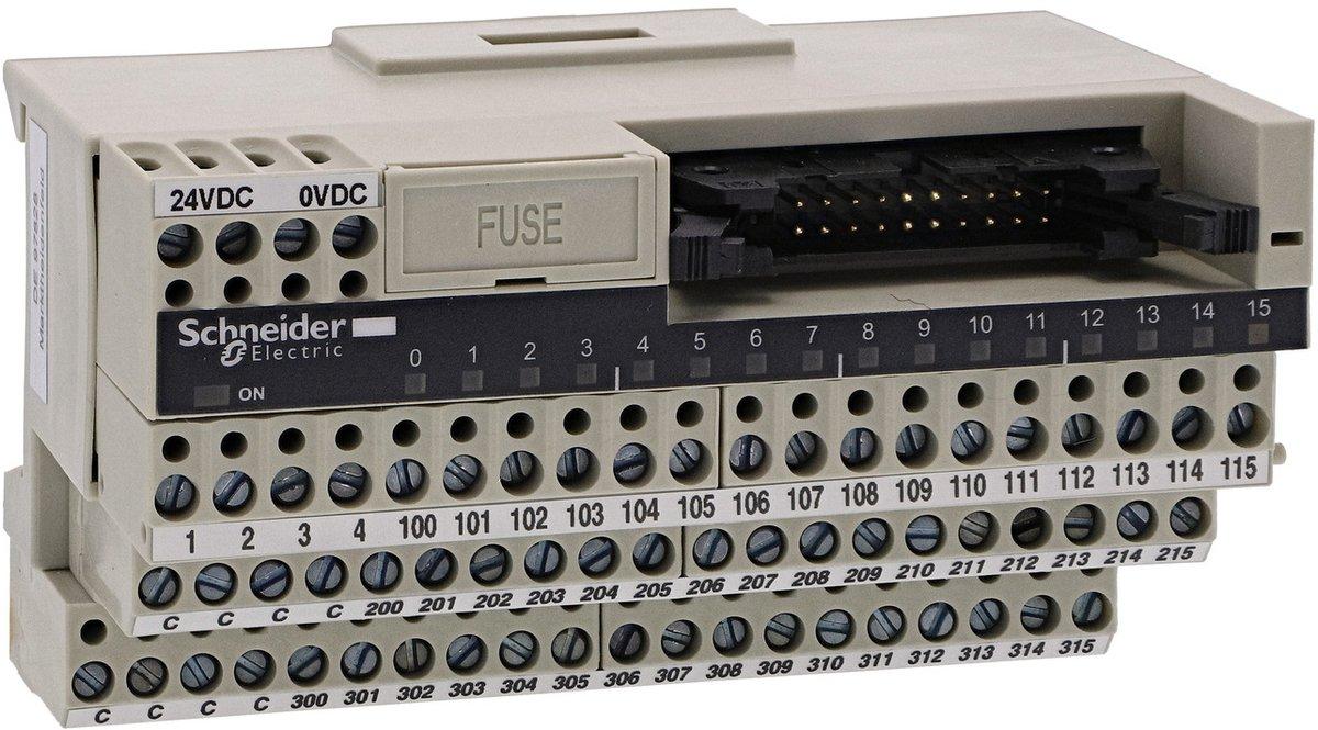 Passiver Klemmenblock ABE7 16 Ein- od. Ausgänge LED