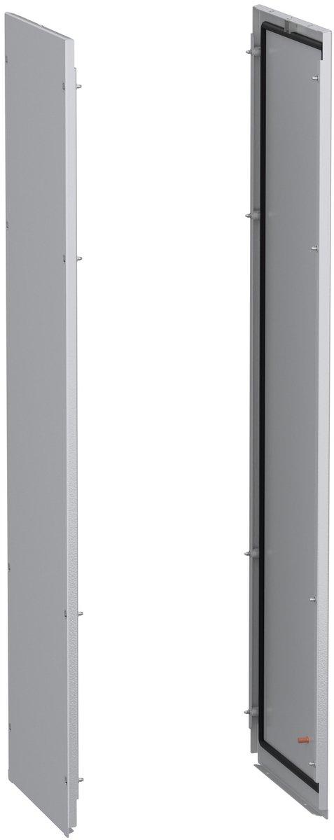 Seitenwände Außenbefestig. PanelSeT SFN f. elekt. Gehä. H 1200 x T 400mm 2er-Set