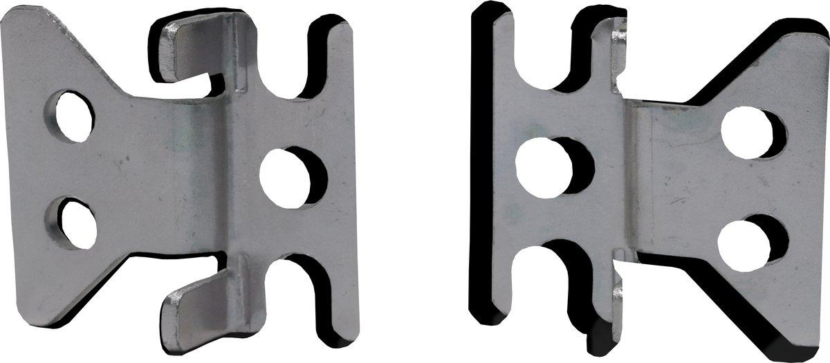 Wandbefestigungshalter Stahlblech Wandabstand 10mm VPE = 4 Stück