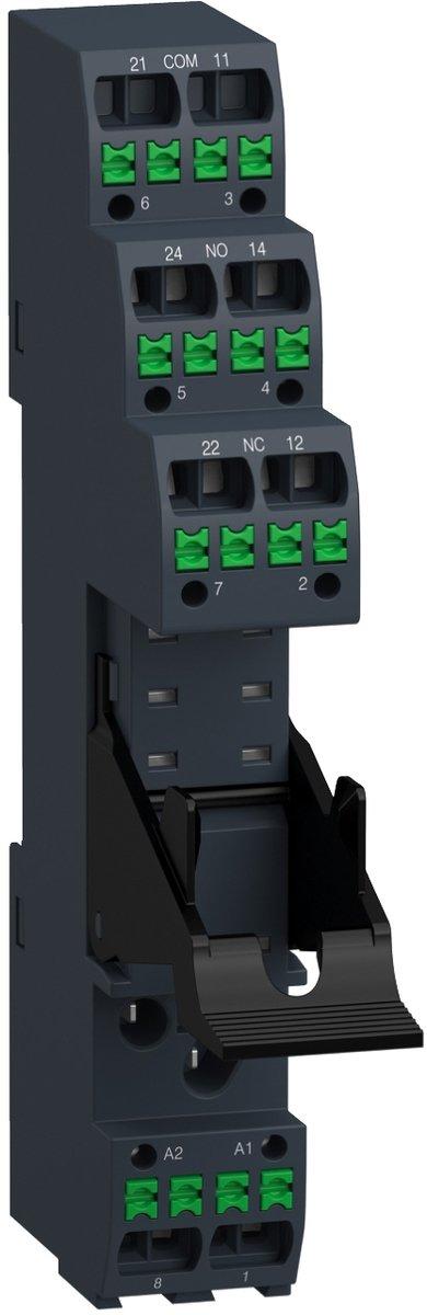 Push-In Sockel für Interface-Relais RSB2 getrennte Kontakt-Anordnung 10A 250V