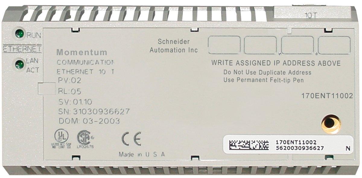 MOMENTUM ETHERNET COMM AD