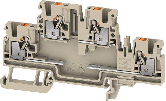 Reihenklemme 2,5 mm² PUSH IN A2T 2.5 EM3 D/0