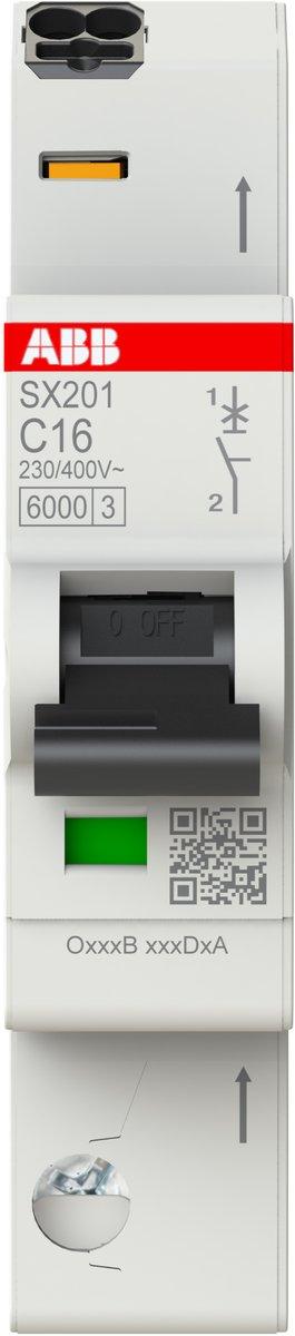 LS-Schutzschalter 1-polig 6kA C-Char 16A 1TE