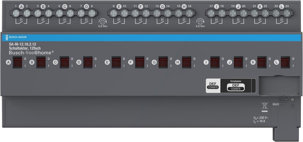 Schaltaktor 12-fach 16 A REG