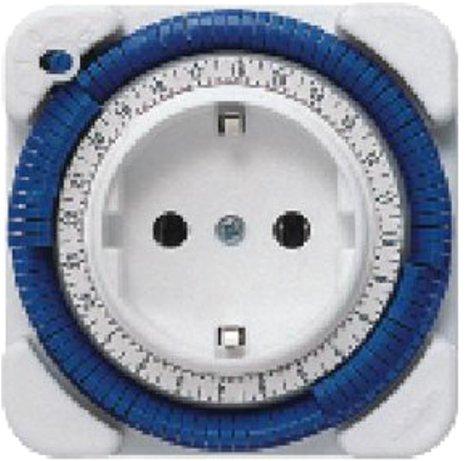 Analoge Steckdosenschaltuhr TIMER 26 ohne Gangreserve netzsynchron