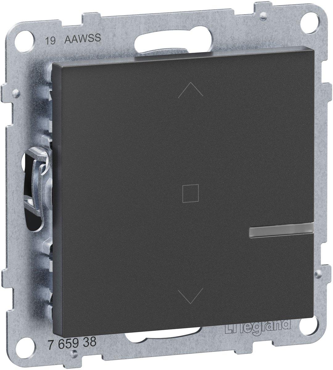 Seano with Netatmo Rollladenschalter Farbe: Anthrazit