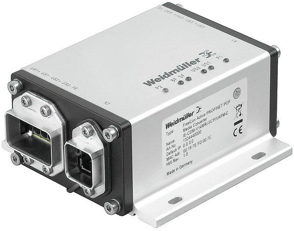 Media Konverter (RJ45 / LWL) IP65 PROFINET PushPull Power Anschluss 1: SCRJ
