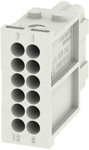Modul-Einsatz (Industriesteckverbinder) Baureihe: ModuPlug Crimpanschluss