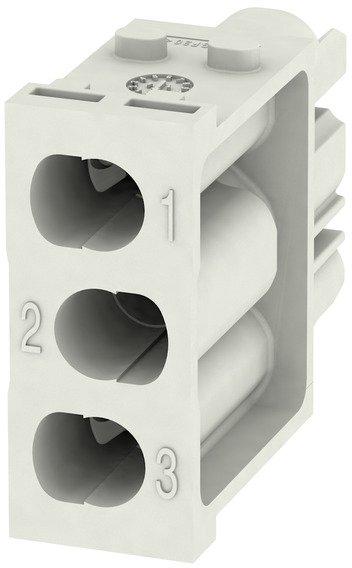 Modul-Einsatz (Industriesteckverbinder) Baureihe: ModuPlug Crimpanschluss