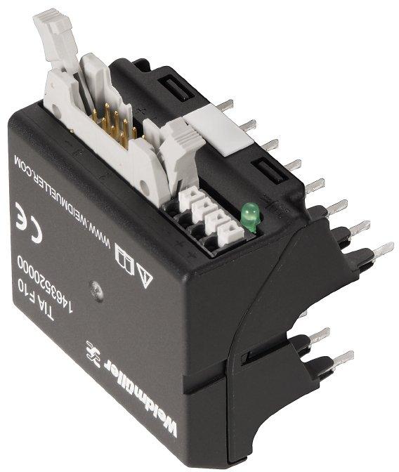 Steckadapter (Relais) 10-poliger Stecker nach DIN EN 60603-13 langer Rasthebel 2