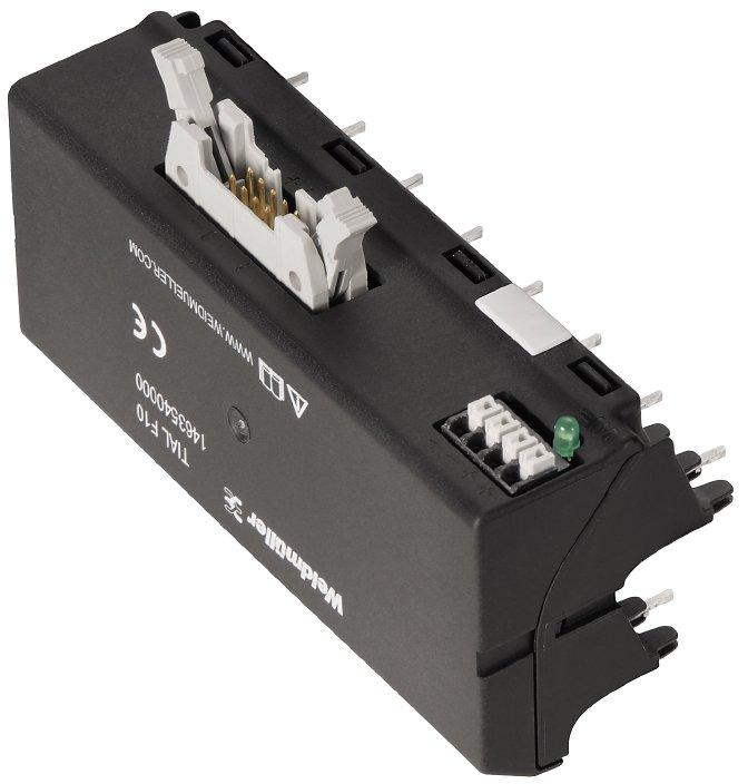 Steckadapter (Relais) 10-poliger Stecker nach DIN EN 60603-13 langer Rasthebel 2