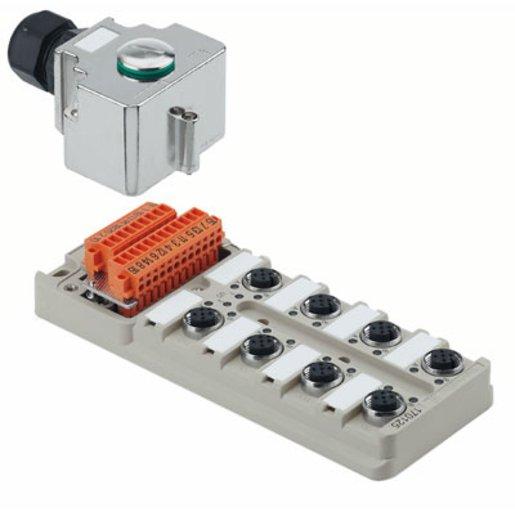 Passiver Sensor-/Aktor-Verteiler (ohne Leitung) Komplett-Modul Haubenversion