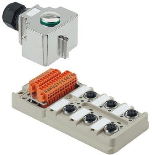 Passiver Sensor-/Aktor-Verteiler (ohne Leitung) Komplett-Modul Haubenversion