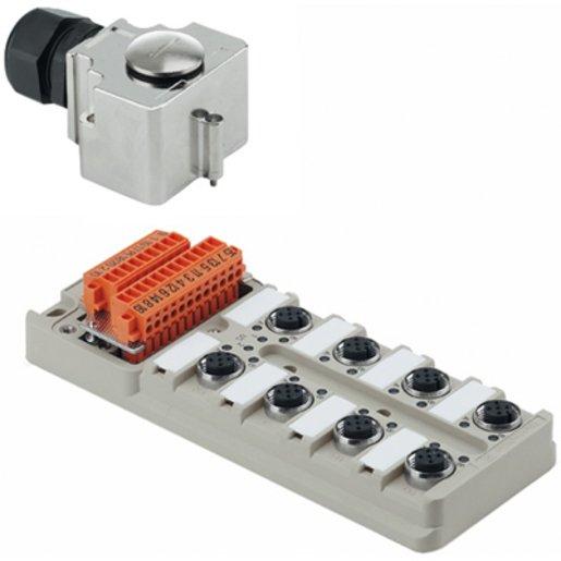Passiver Sensor-/Aktor-Verteiler (ohne Leitung) Komplett-Modul Haubenversion