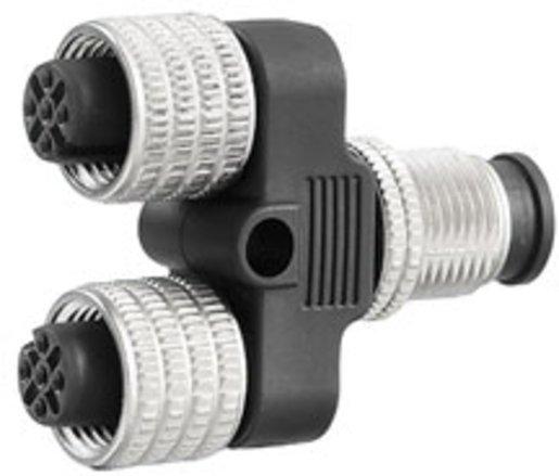 Sensor-Aktor-Adapter Polzahl: 5 Codierung: A M12 / M12 24 V