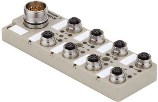 Passiver Sensor-/Aktor-Verteiler (ohne Leitung) Komplett-Modul Mit M23 Abgang 19