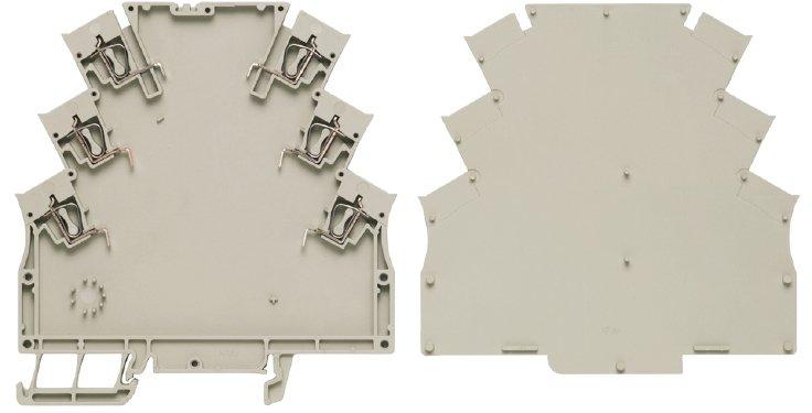 Kleingehäuse OMNIMATE Housing - MICROBOX kieselgrau Breite: 6.1 mm