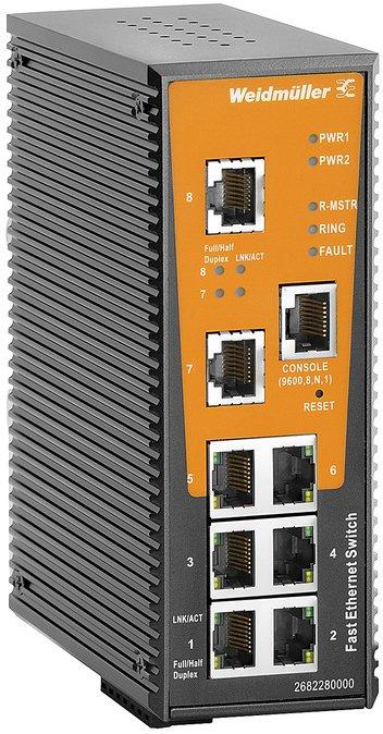 NETZWERK SWITCH MANAGED 8 PORT