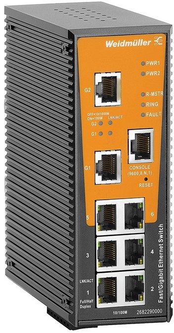 NETZWERK SWITCH MANAGED 6 PORT