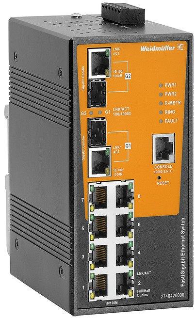 NETZWERK SWITCH MANAGED 10PORT
