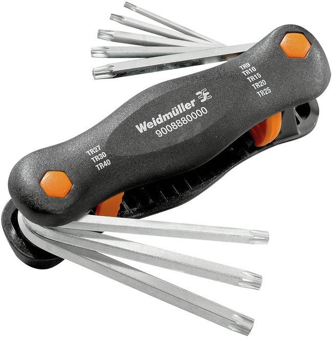 Stiftschlüsselsatz Form: Torx Anzahl: 8
