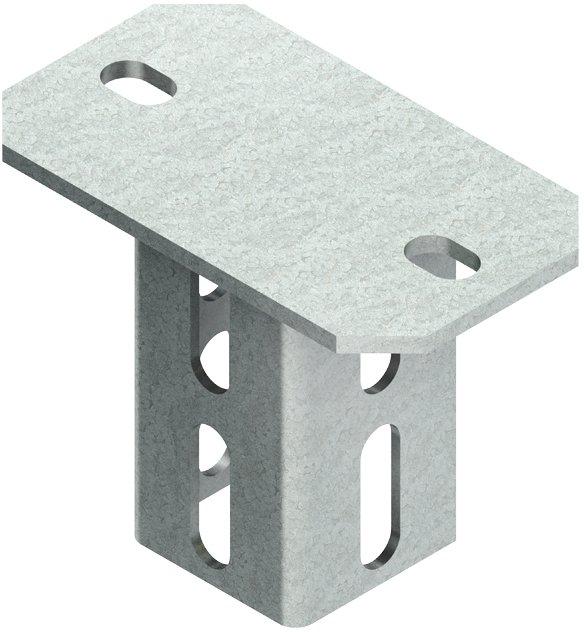 Schraubkopfplatte für Profil U 5050 Stahl