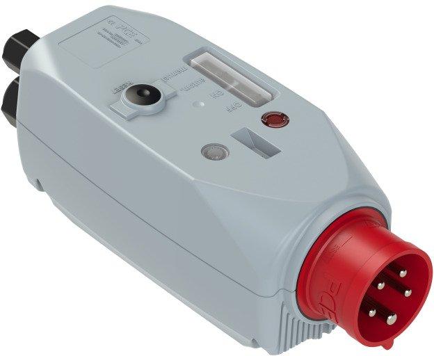 CEE-Motorschutzstecker mit Schütz bis 5,5kW PW+BA+DFK 16A 5p 6h (12-16A) IP44