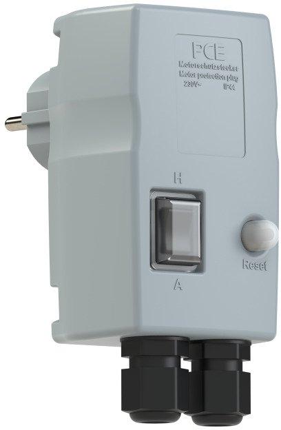 Motorschutzstecker 3A 230V IP44 (I-0)