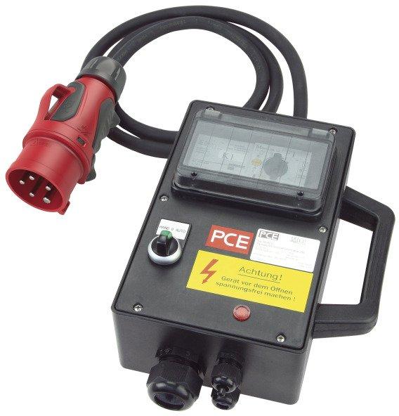 CEE-Motorschutzstecker mit Schütz 12,5kW PW+BA+DFK 32A 5p 6h (16-20A) IP44