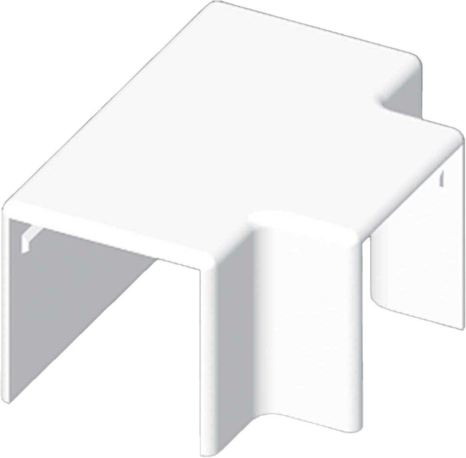 Abzweigstück für LHD 40x40 weiß