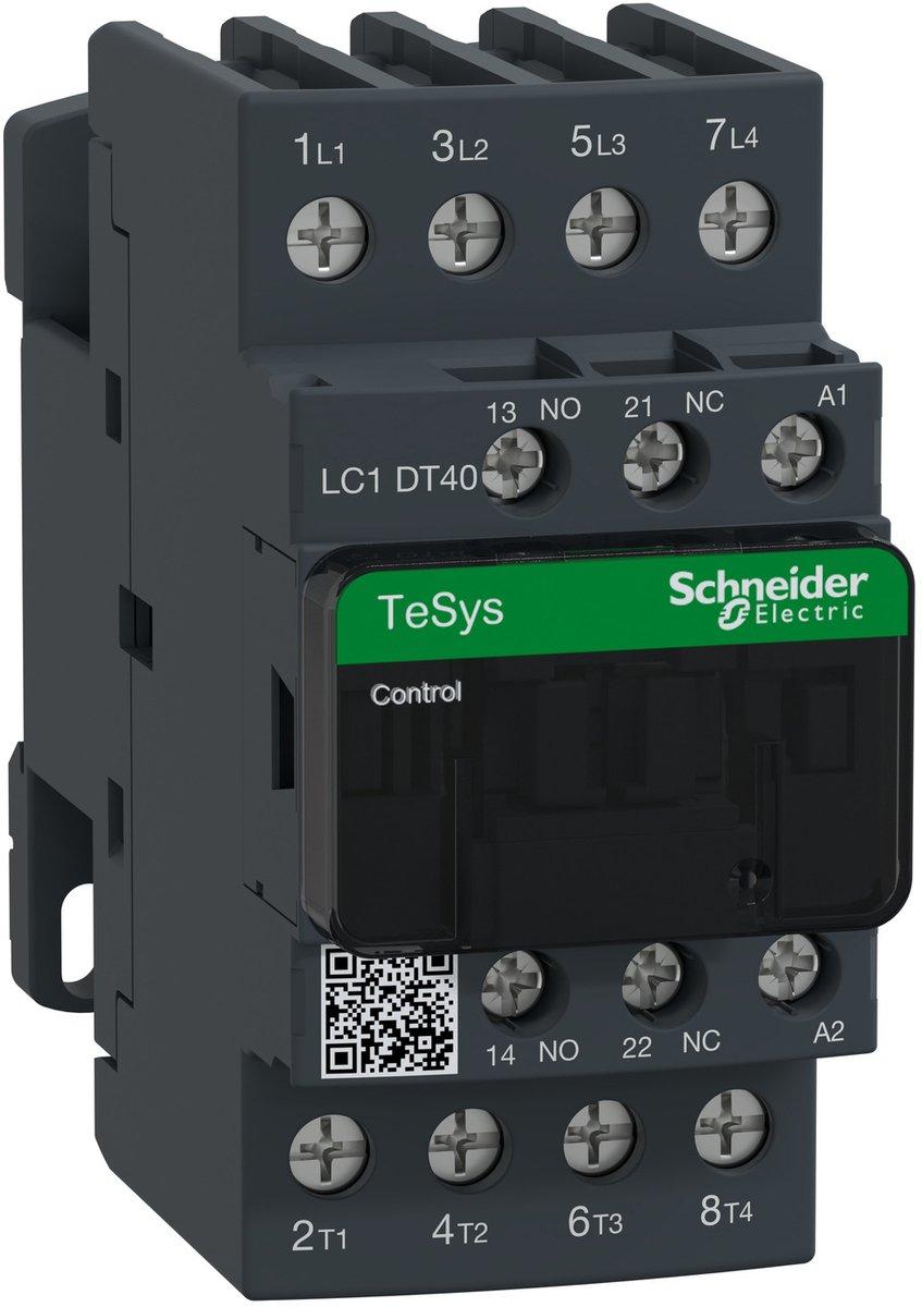 Leistungsschütz LC1D 4-polig +1S+1Ö Spule 220 V AC