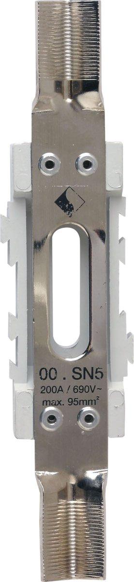 Neutralleiter-Stütze Gr.00 200A 690VAC SU5 beidseitig mit V-Anschluss
