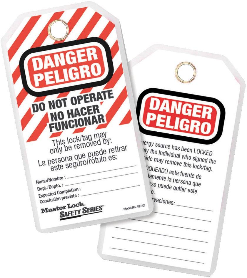 Schild "Nicht betätigen" Spanisch 12 Stk.