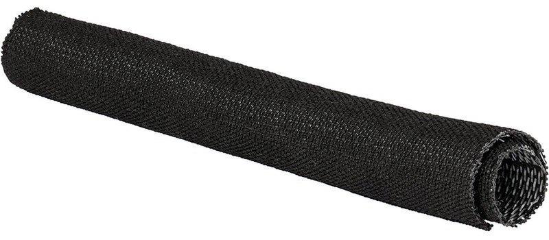 Selbstschl. Gewebeschlauch NW19 Schwarz Kabel Ø 16 - 19 mm EN 45545