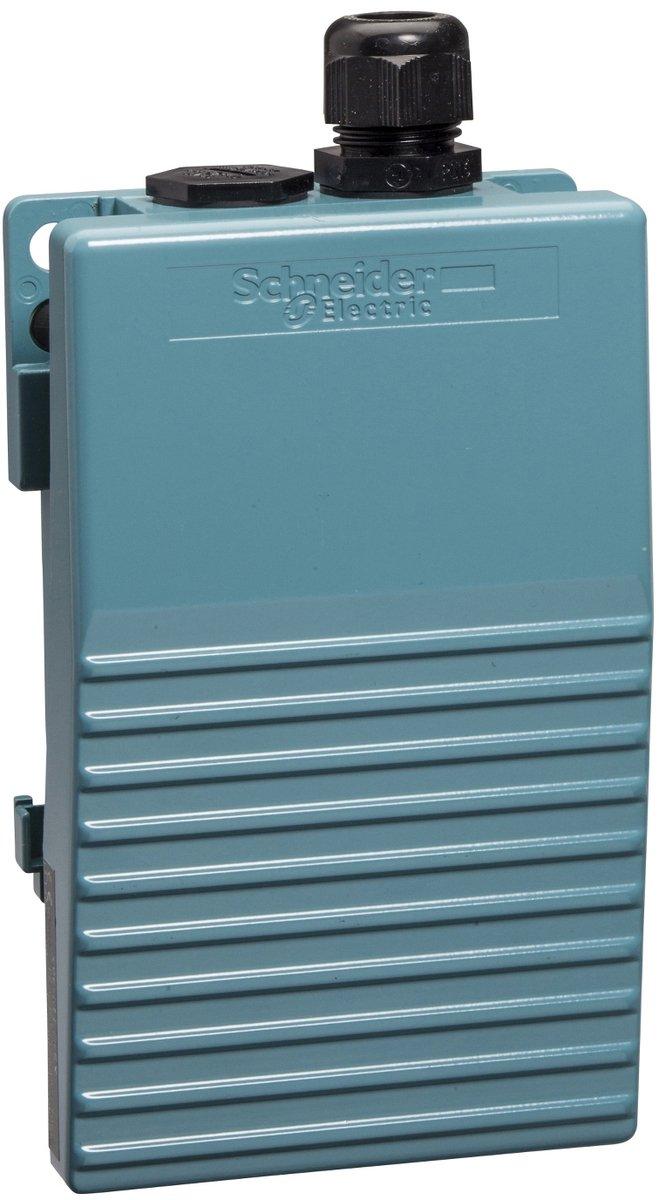 Fußschalter Harmony XPE einfach Metall blau 1-stufig 2Ö+2S IP66