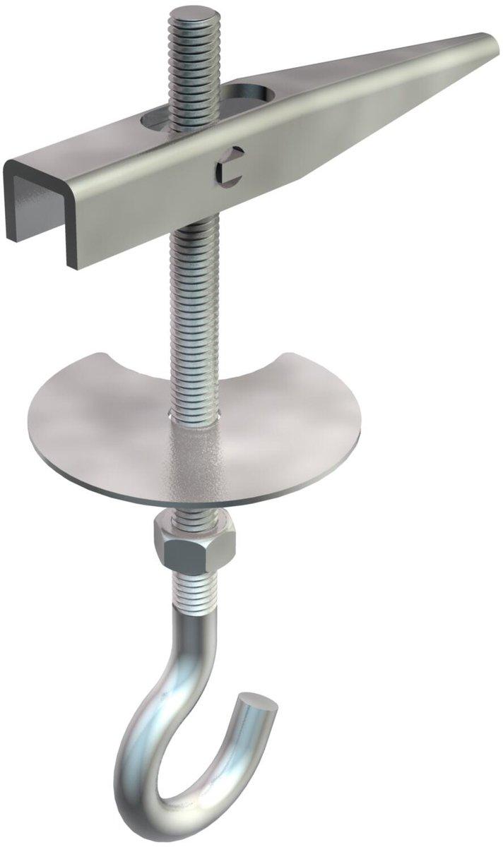 Kippdübel mit Deckenhaken M5x100mm St G