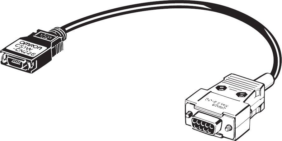 Verbindungskabel Miniaturperipherie PC-RS-232C 9-pol Kabellänge 200cm