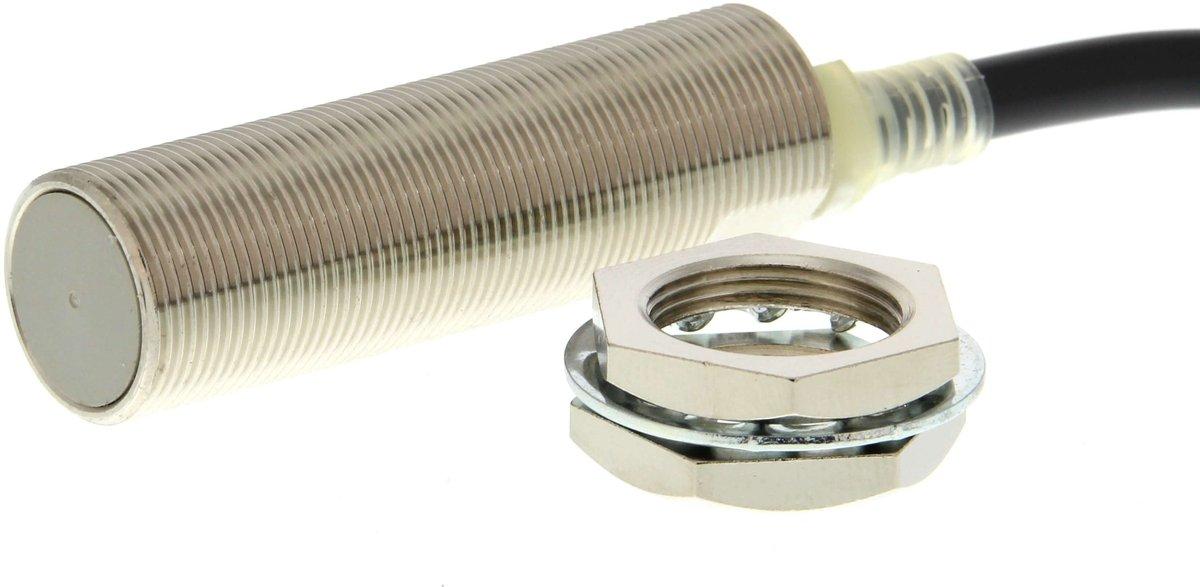 Näherungsschalter induktiv M18 abgeschirmt 5 mm AC 2-adrig Schließer 2m Kabel