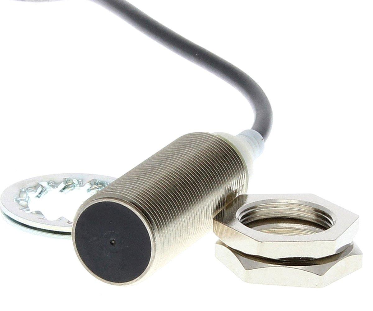 Näherungsscha. induk. Messing-Nickel kurzes Gehäuse M18 geschirmt 5mm DC 3-adr