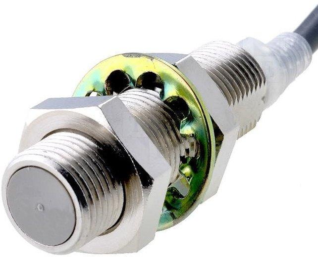 Näherungsschalter induktiv M12 abgeschirmt 2 mm AC 2-adrig Schließer 2m Kabel
