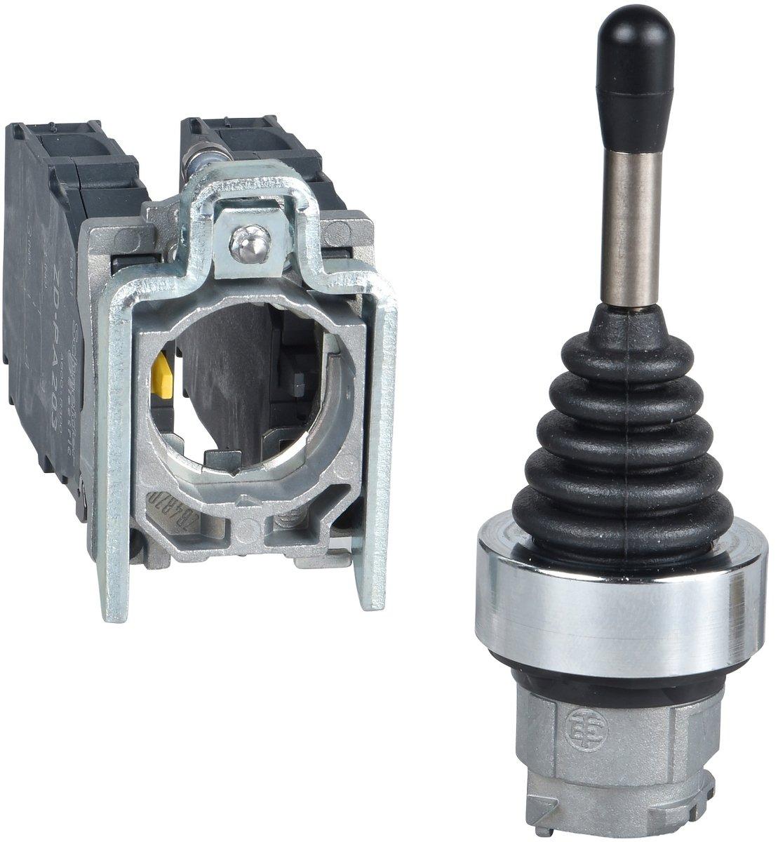 Steuerschalter Joystick 4 Richtungen 1-stufig 1S mit Rückzug XD4 PA24