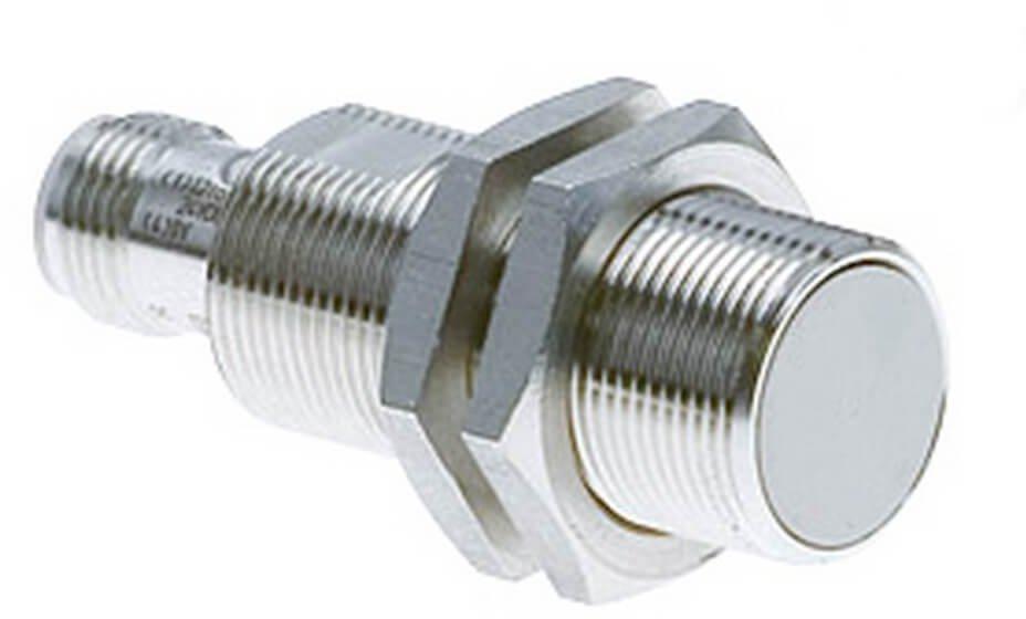 Näherungssens. induktiv Sn=7mm bün. Edelsta.-Gehäu. M12 2-Draht S hitzebeständig