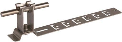 Dachleitungshalter mit geprägter Strebe für Dachflächen Rd. 8