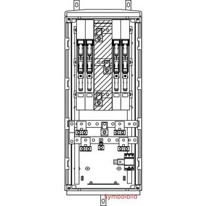 Vorzählerkasten VZK A3/1 1080 Cu/EV240 2x160L ÜA(3)B/C ZAU BB Netz NÖ