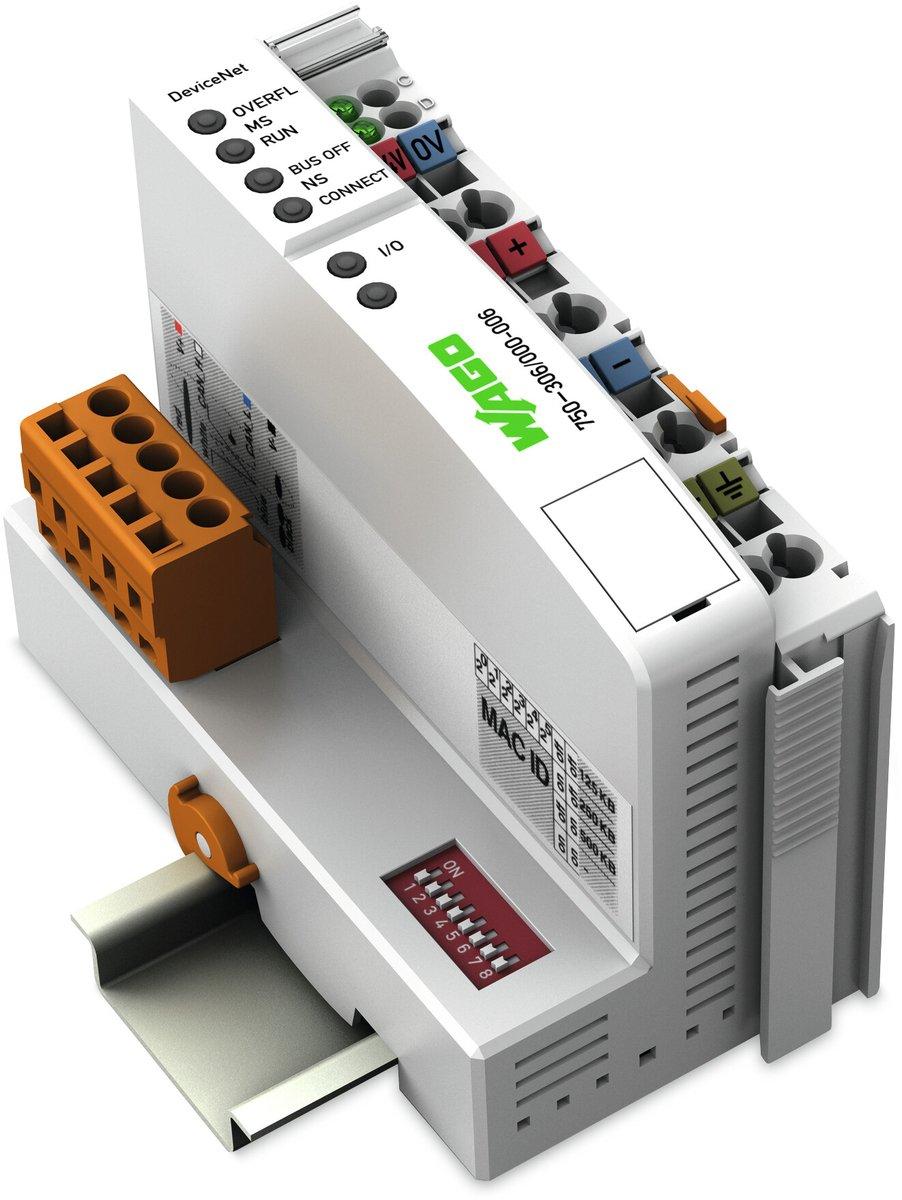 Feldbuskoppler DeviceNet lichtgrau